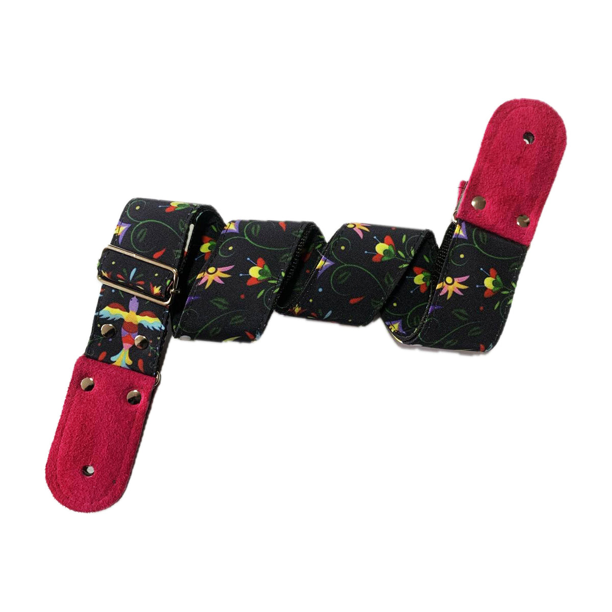 STRAP GUITARRA/BAJO - DISEÑO IMPRESO - STRAP COLIBRÍ