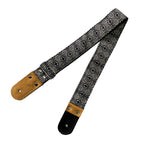 STRAP GUITARRA/BAJO - DISEÑO IMPRESO - STRAP DORADO TABASCO