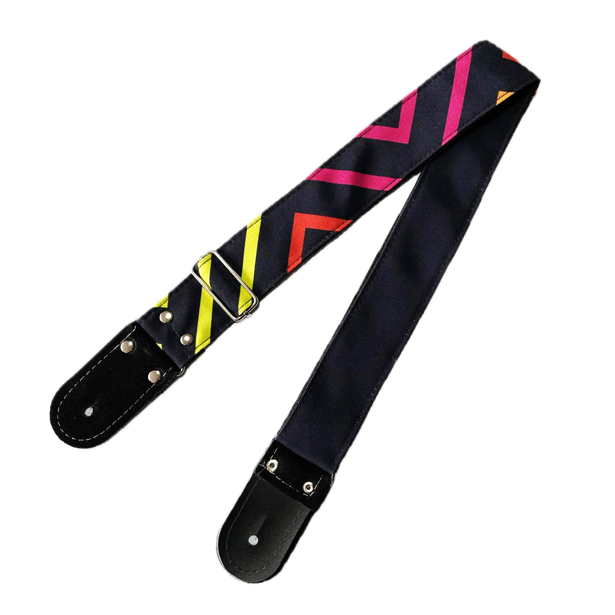 STRAP GUITARRA/BAJO - DISEÑO IMPRESO - STRAP LUCES COLORES