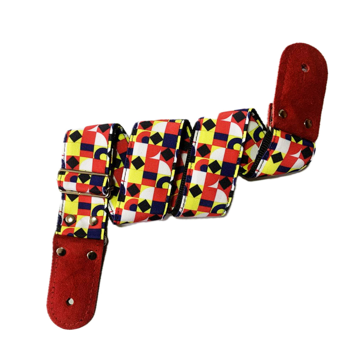 STRAP GUITARRA/BAJO - DISEÑO IMPRESO - STRAP MOSAICO