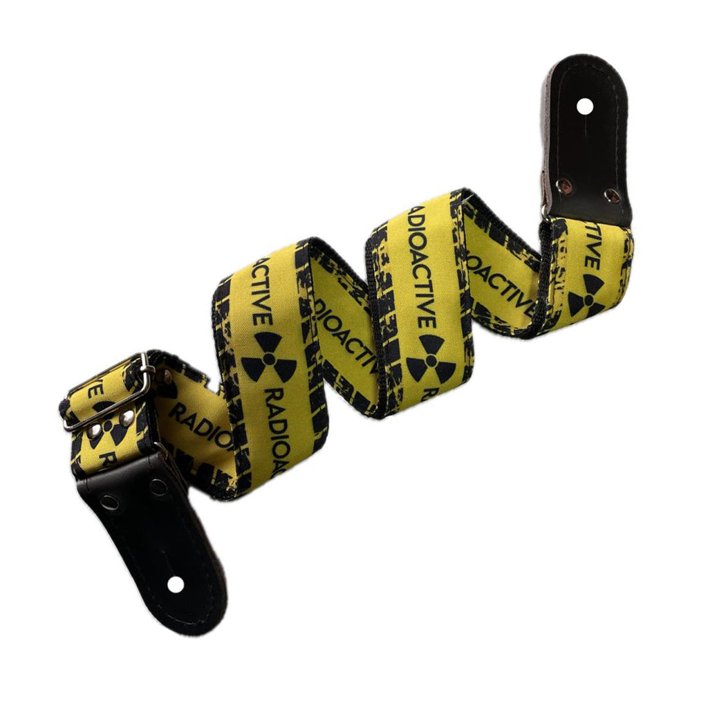 STRAP GUITARRA/BAJO - DISEÑO IMPRESO - STRAP RADIOACTIVO
