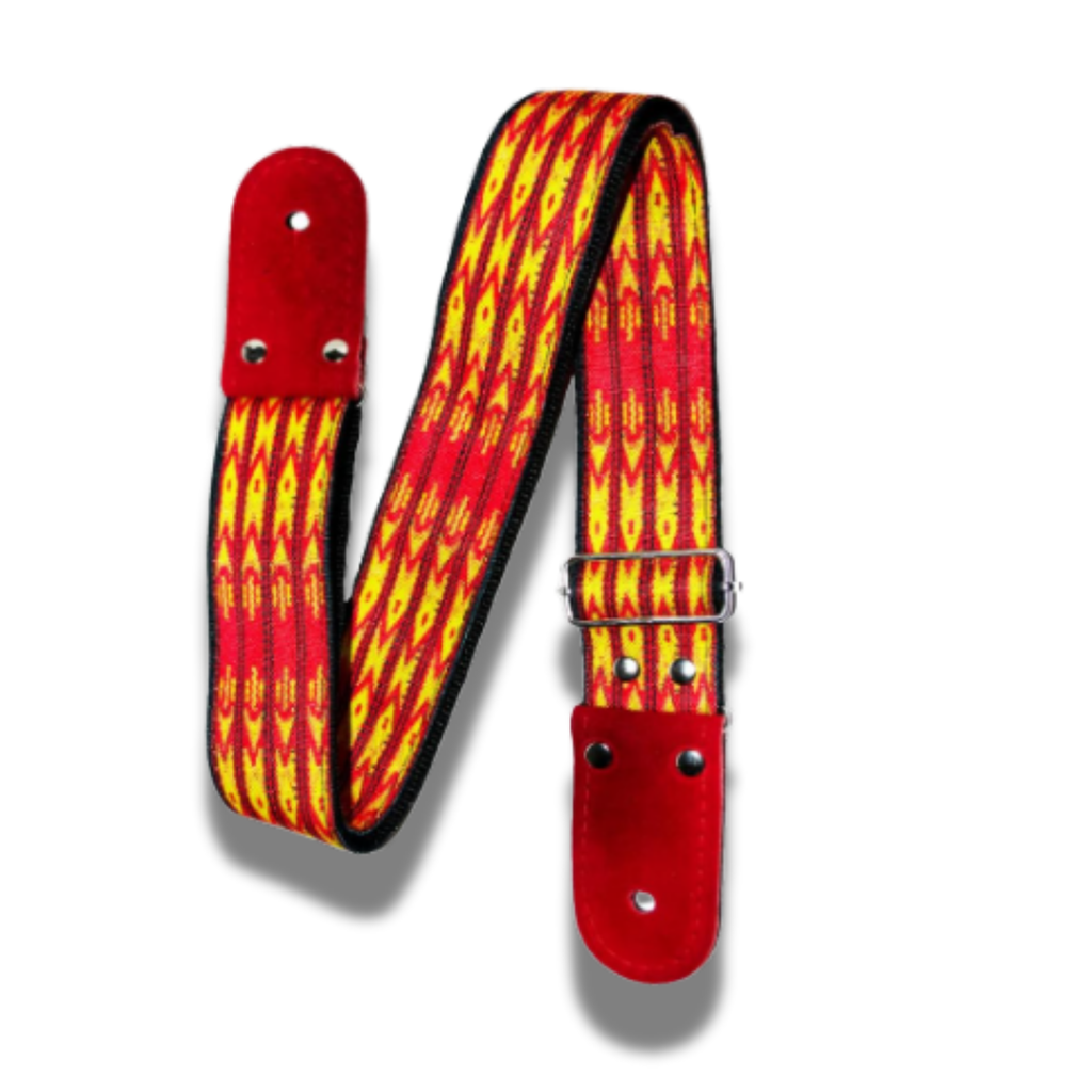 STRAP GUITARRA/BAJO - GURU ROJO