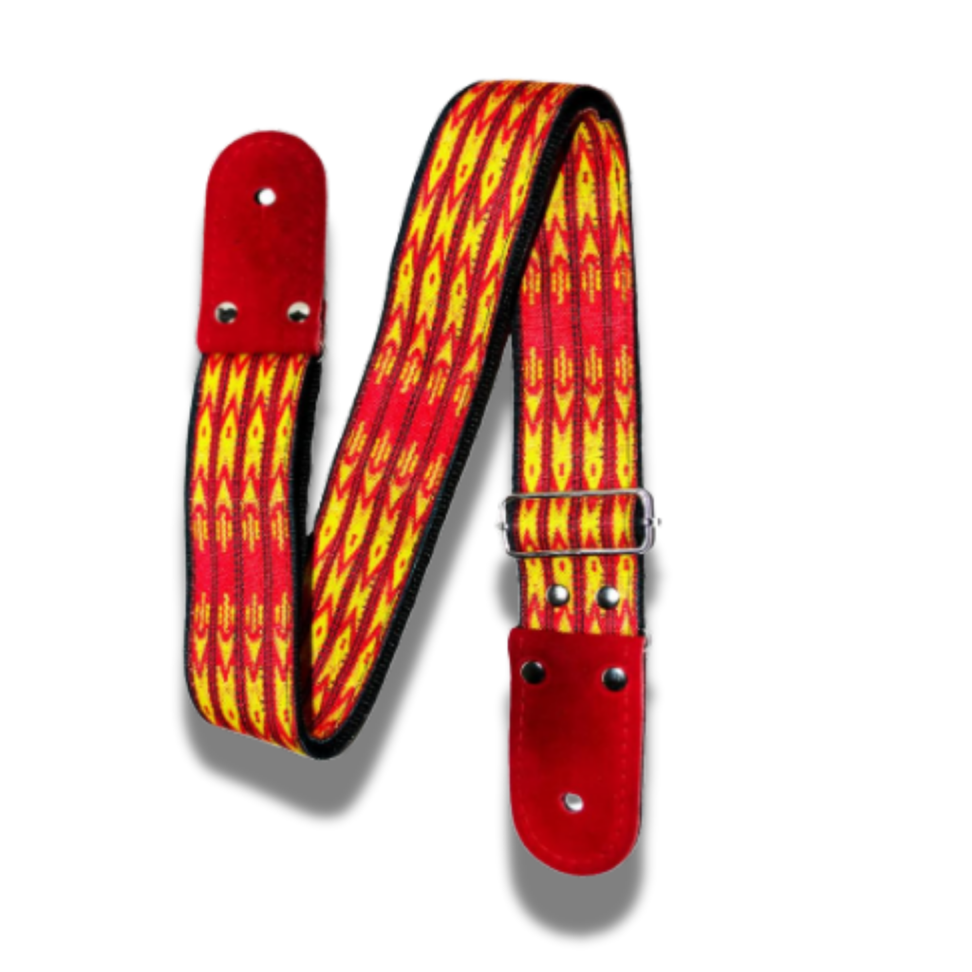 STRAP GUITARRA/BAJO - GURU ROJO