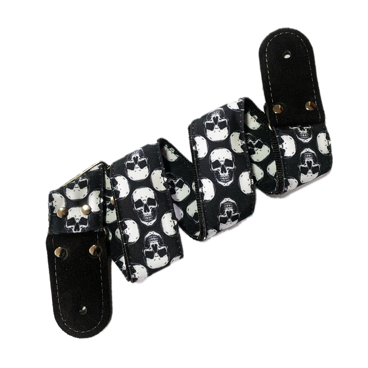 STRAP GUITARRA/BAJO - DISEÑO IMPRESO - STRAP CRANEOS