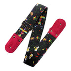 STRAP GUITARRA/BAJO - DISEÑO IMPRESO - STRAP COLIBRÍ
