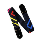 STRAP GUITARRA/BAJO - DISEÑO IMPRESO - STRAP LUCES COLORES