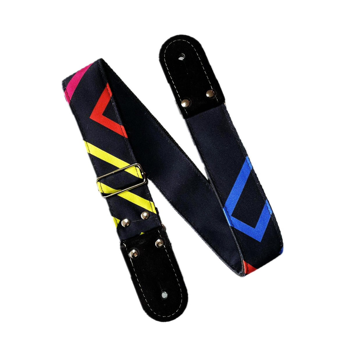 STRAP GUITARRA/BAJO - DISEÑO IMPRESO - STRAP LUCES COLORES