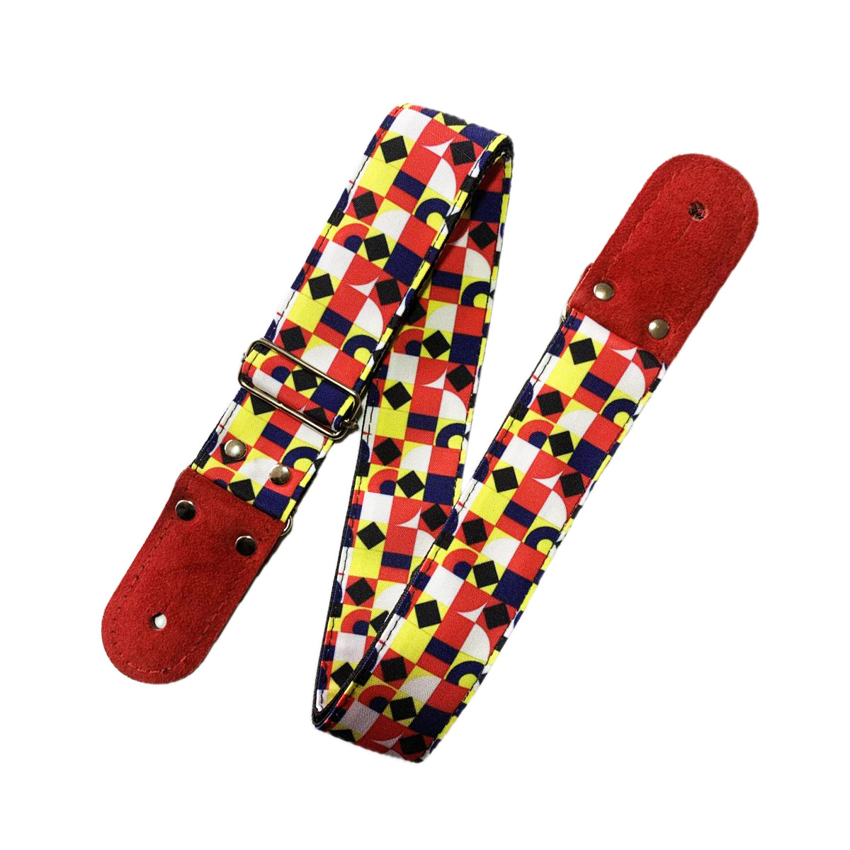 STRAP GUITARRA/BAJO - DISEÑO IMPRESO - STRAP MOSAICO
