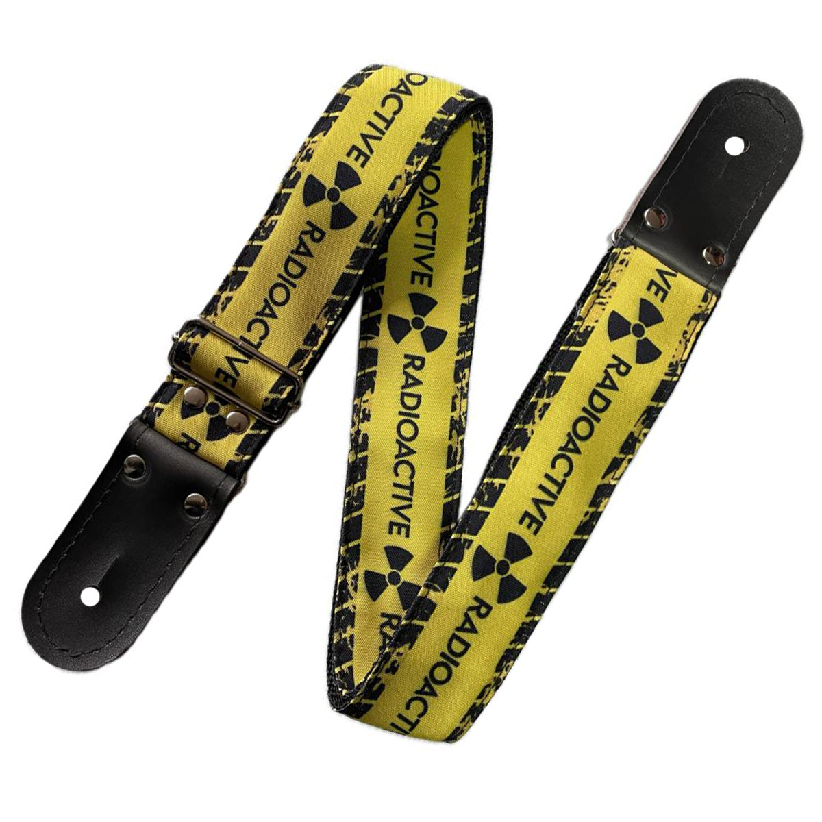 STRAP GUITARRA/BAJO - DISEÑO IMPRESO - STRAP RADIOACTIVO