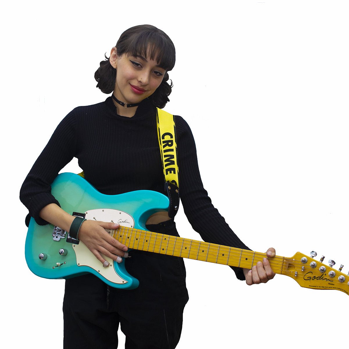 STRAP GUITARRA/BAJO - DISEÑO IMPRESO - STRAP CRIME