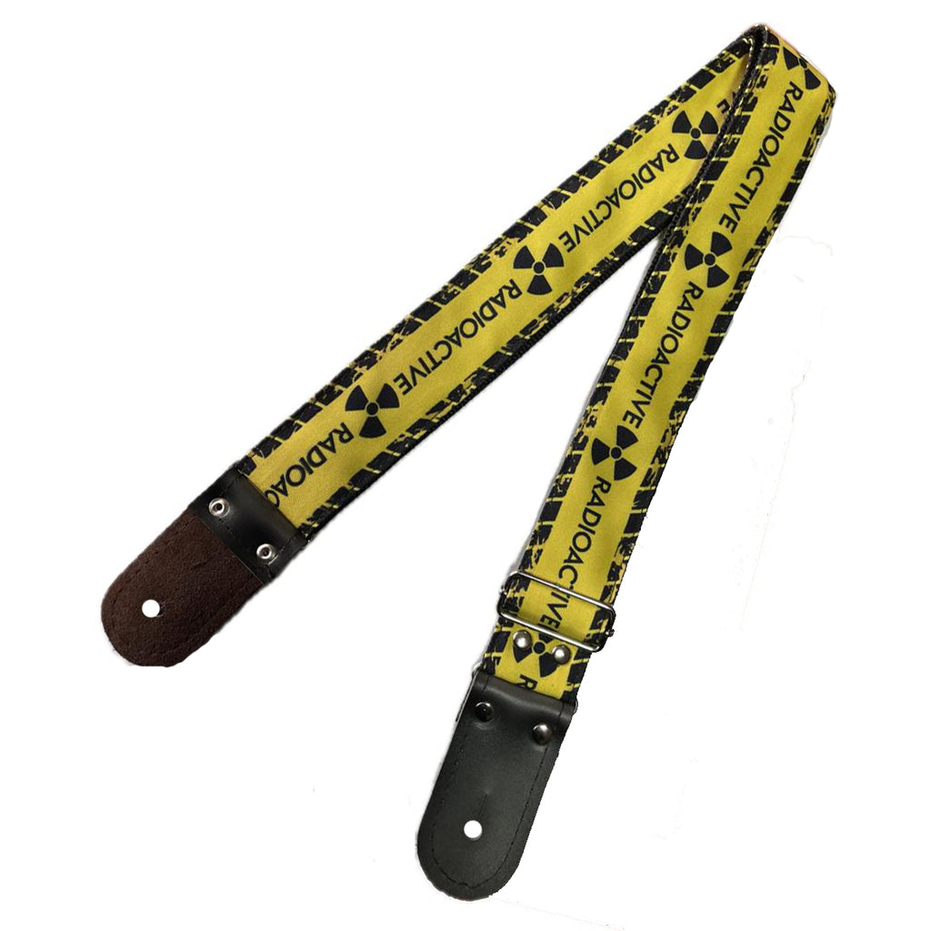 STRAP GUITARRA/BAJO - DISEÑO IMPRESO - STRAP RADIOACTIVO