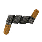 STRAP GUITARRA/BAJO - DISEÑO IMPRESO - STRAP DORADO TABASCO