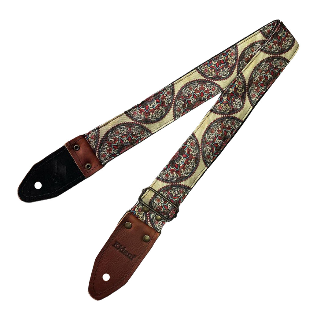 STRAP GUITARRA/BAJO - MANDALA SEPIA
