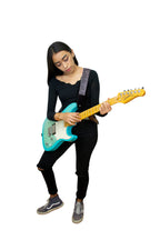 STRAP GUITARRA/BAJO - VIBORA PLATEADA