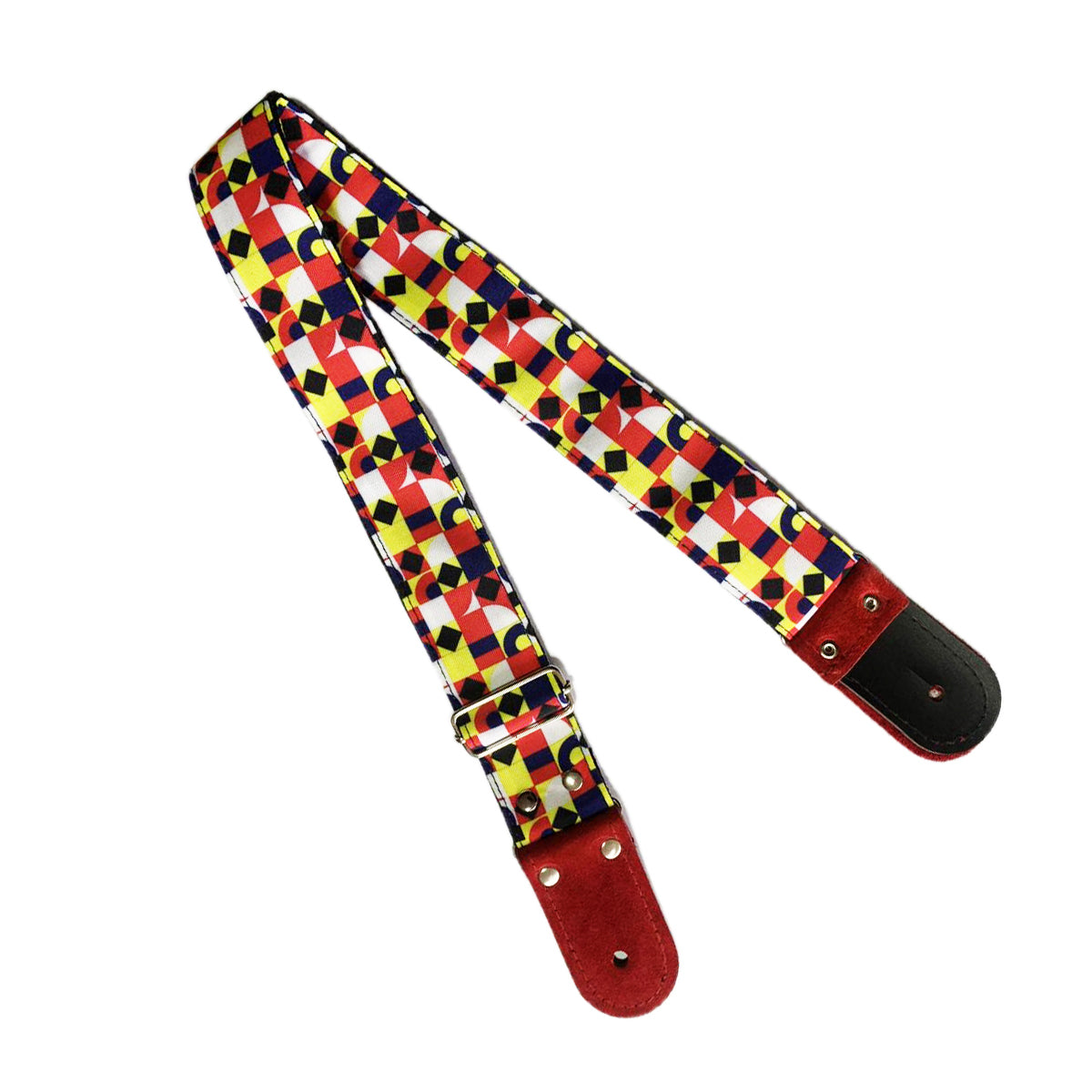 STRAP GUITARRA/BAJO - DISEÑO IMPRESO - STRAP MOSAICO