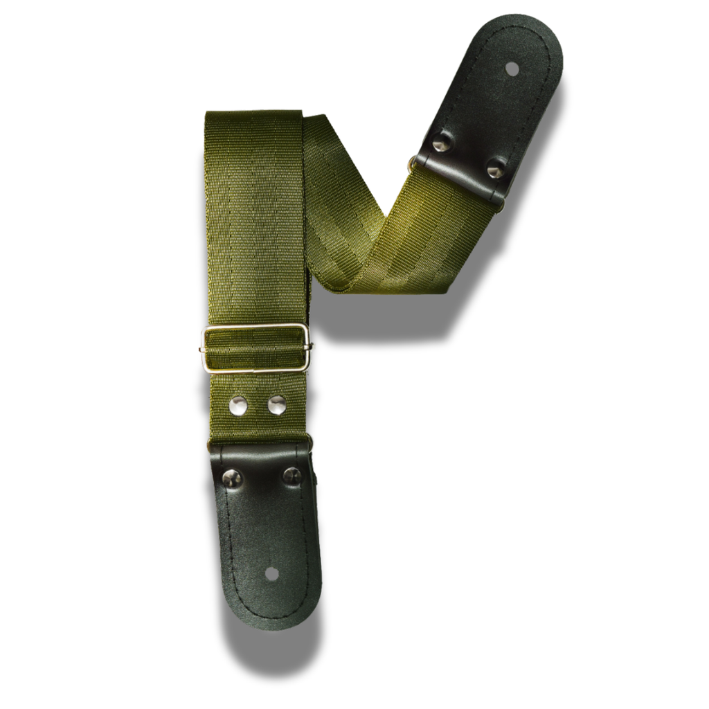 STRAP GUITARRA/BAJO - VERDE MILITAR