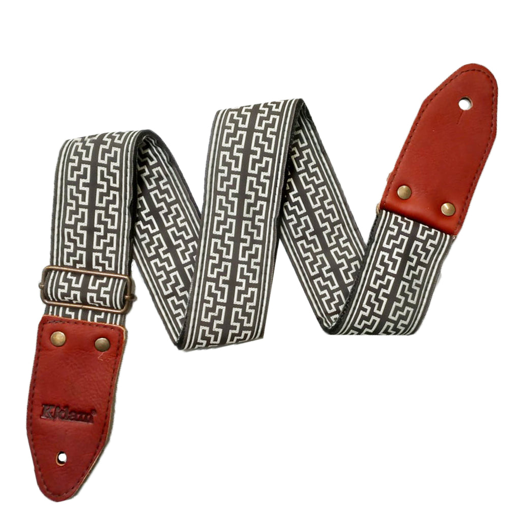 STRAP GUITARRA/BAJO - GRECAS SEPIA