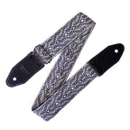 STRAP GUITARRA/BAJO - VIBORA PLATEADA