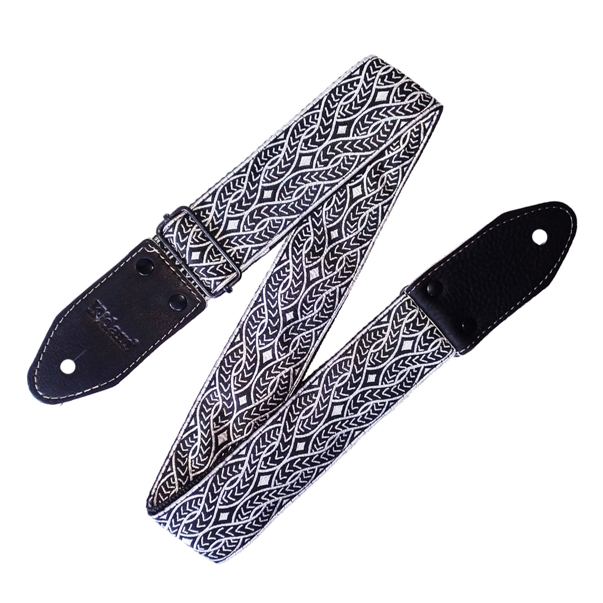 STRAP GUITARRA/BAJO - VIBORA PLATEADA