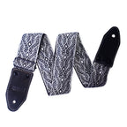 STRAP GUITARRA/BAJO - VIBORA PLATEADA