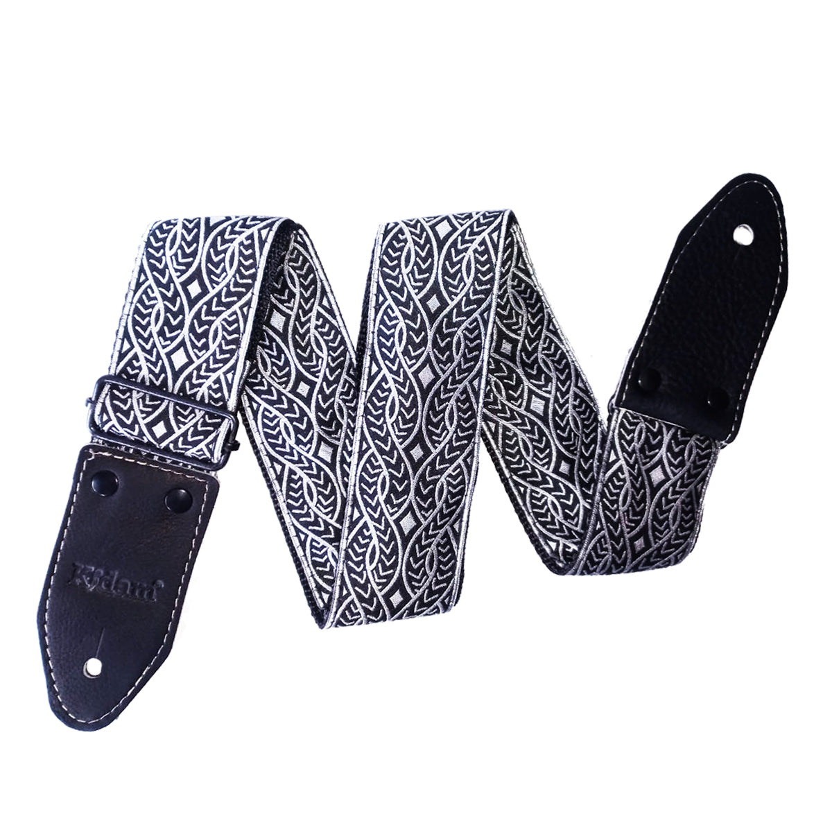 STRAP GUITARRA/BAJO - VIBORA PLATEADA