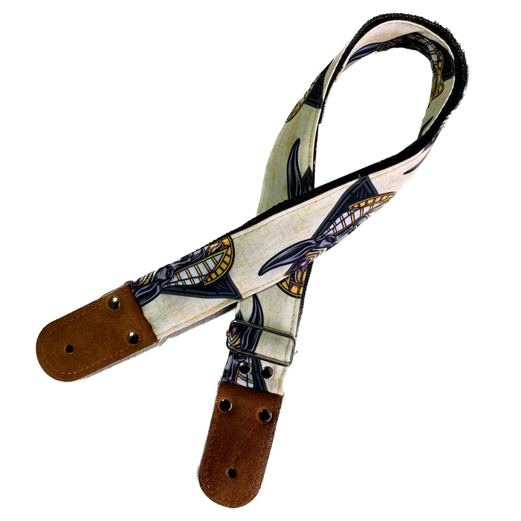 STRAP GUITARRA/BAJO - DISEÑO IMPRESO - ANUBIS