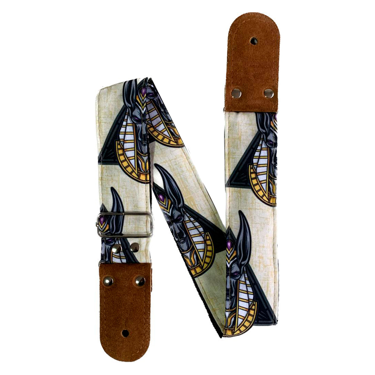 STRAP GUITARRA/BAJO - DISEÑO IMPRESO - ANUBIS