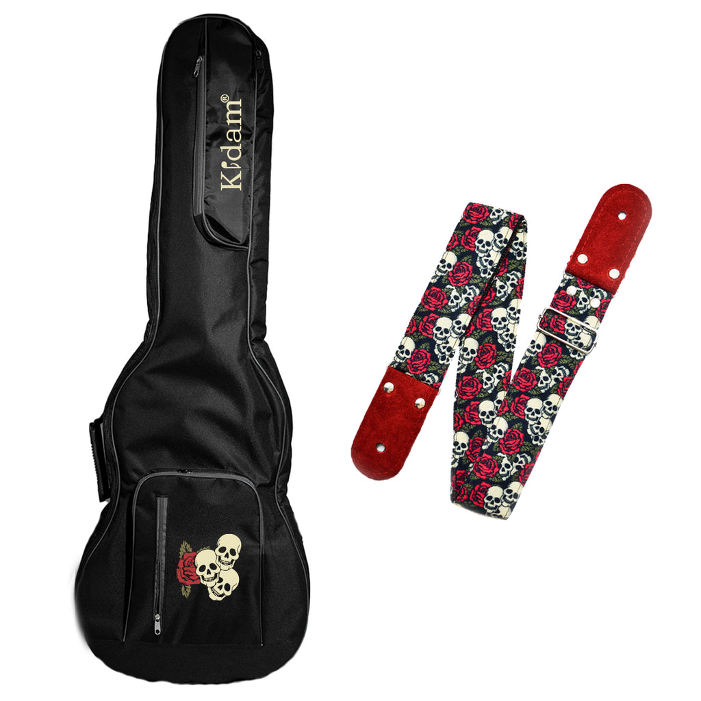 Funda Diseño Calaveras y rosas