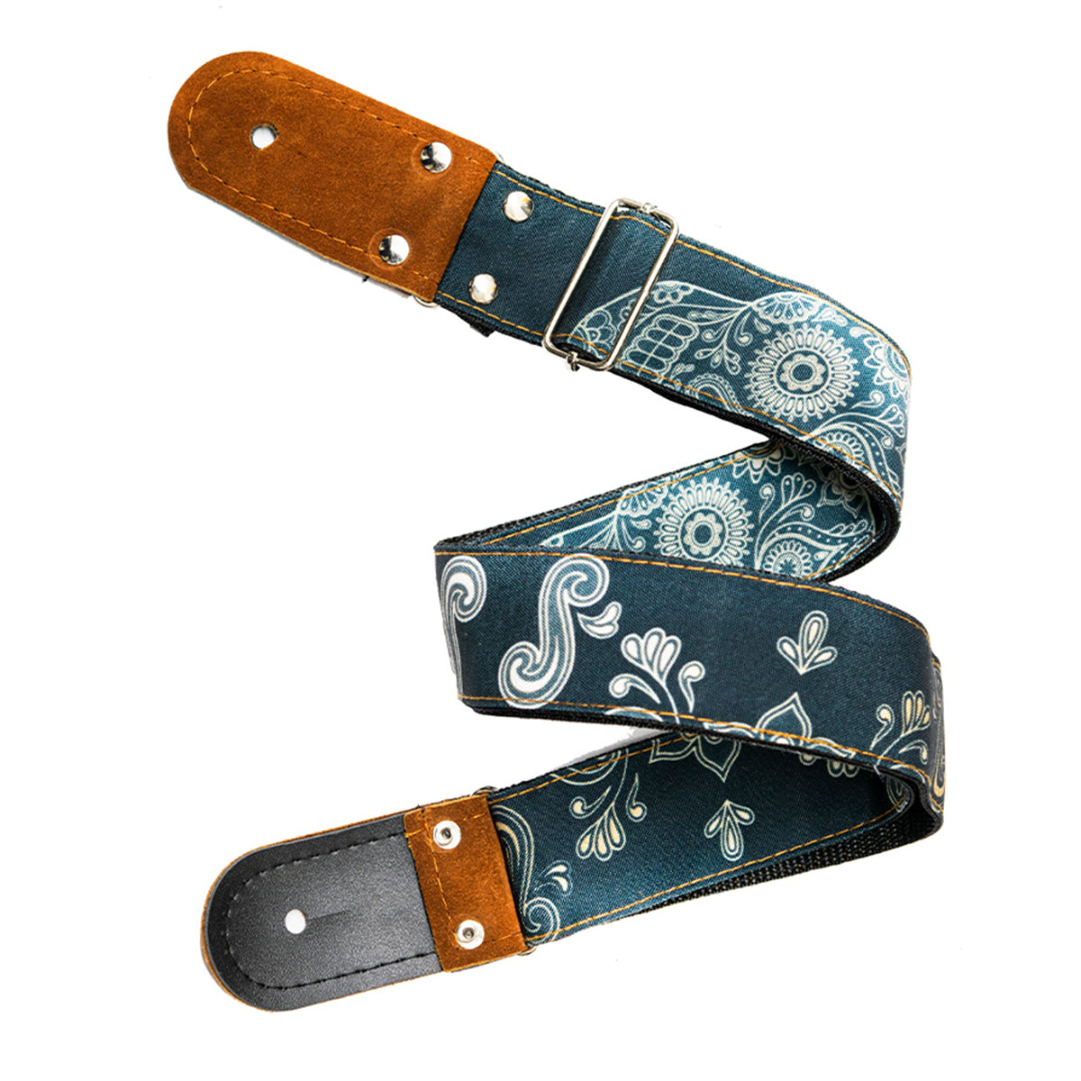 STRAP GUITARRA/BAJO - DISEÑO IMPRESO - STRAP CALAVERA MEXICANA