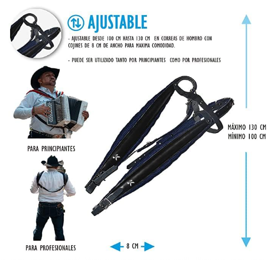 STRAP ACORDEÓN - AZUL