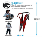 STRAP DE ACORDEÓN - ROJO