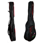 FUNDA GUITARRA CLASICA BORDES ROJOS