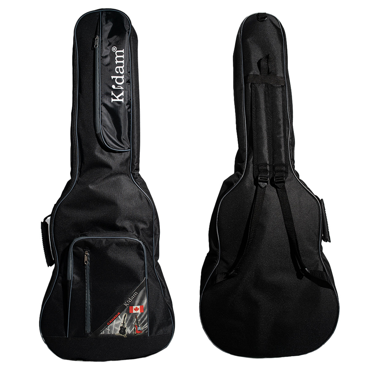 FUNDA GUITARRA ELECTRICA BORDES GRISES
