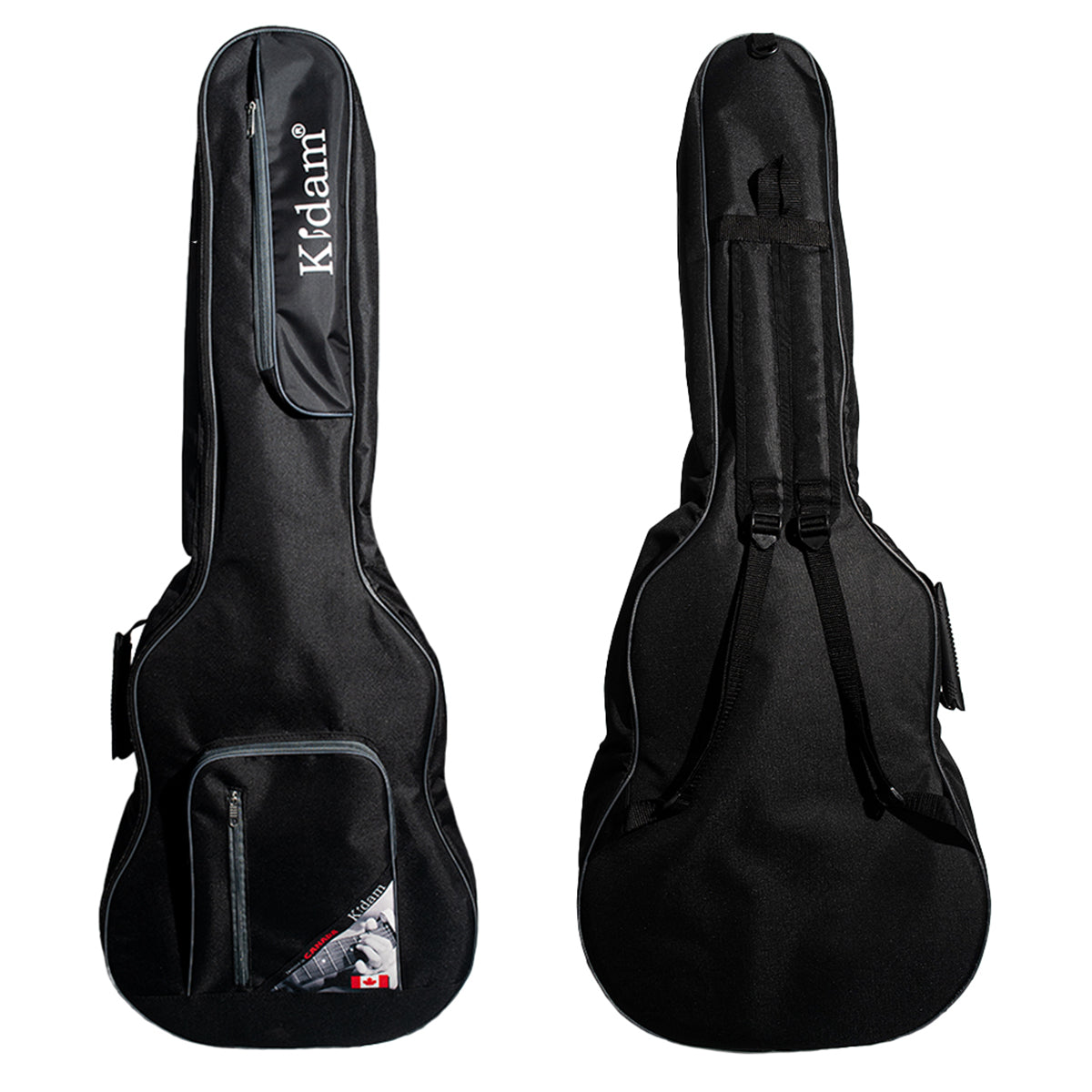 FUNDA GUITARRA TEJANA BORDES GRISES