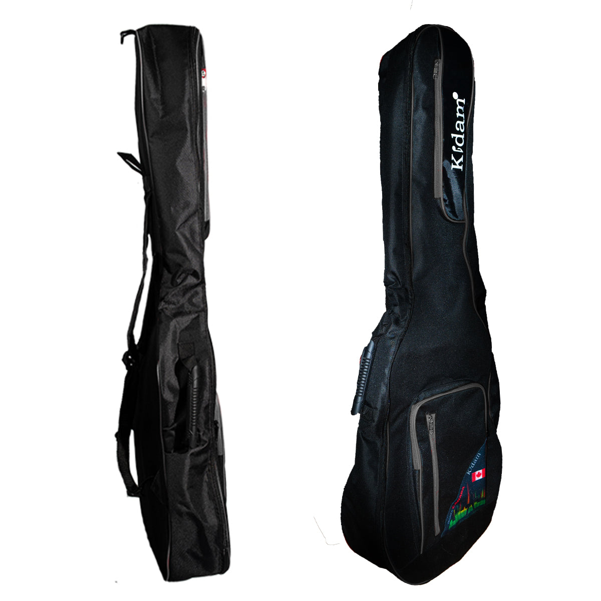 FUNDA GUITARRA TEJANA BORDES GRISES