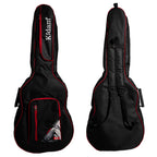 FUNDA GUITARRA TEJANA BORDES ROJOS