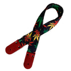 STRAP GUITARRA/BAJO - DISEÑO IMPRESO - STRAP HIERBA