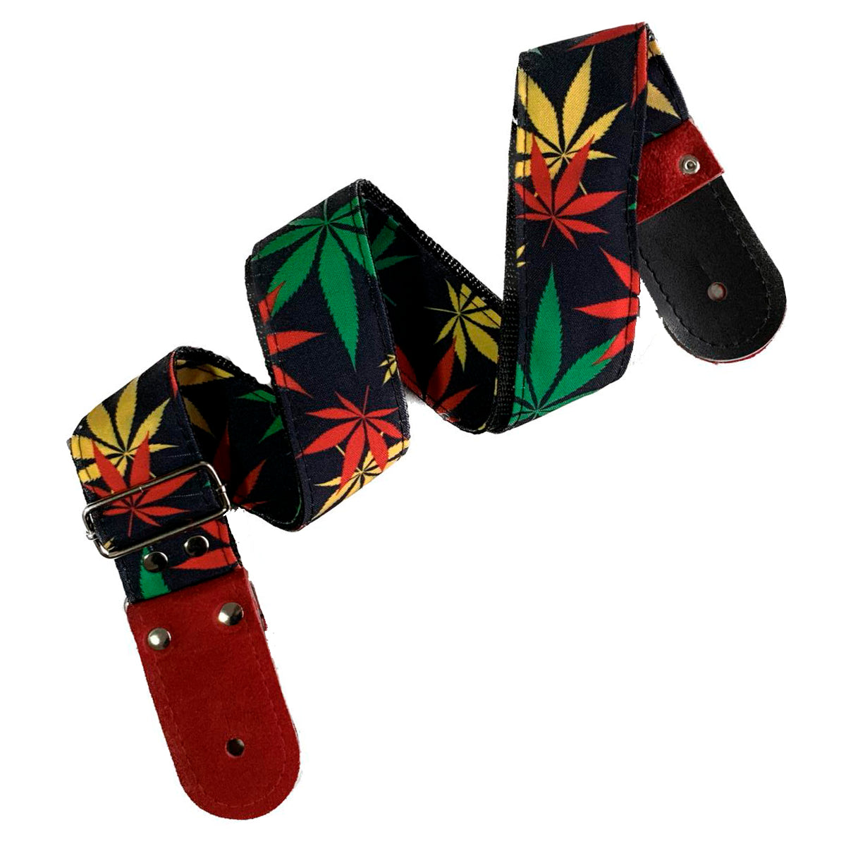 STRAP GUITARRA/BAJO - DISEÑO IMPRESO - STRAP HIERBA