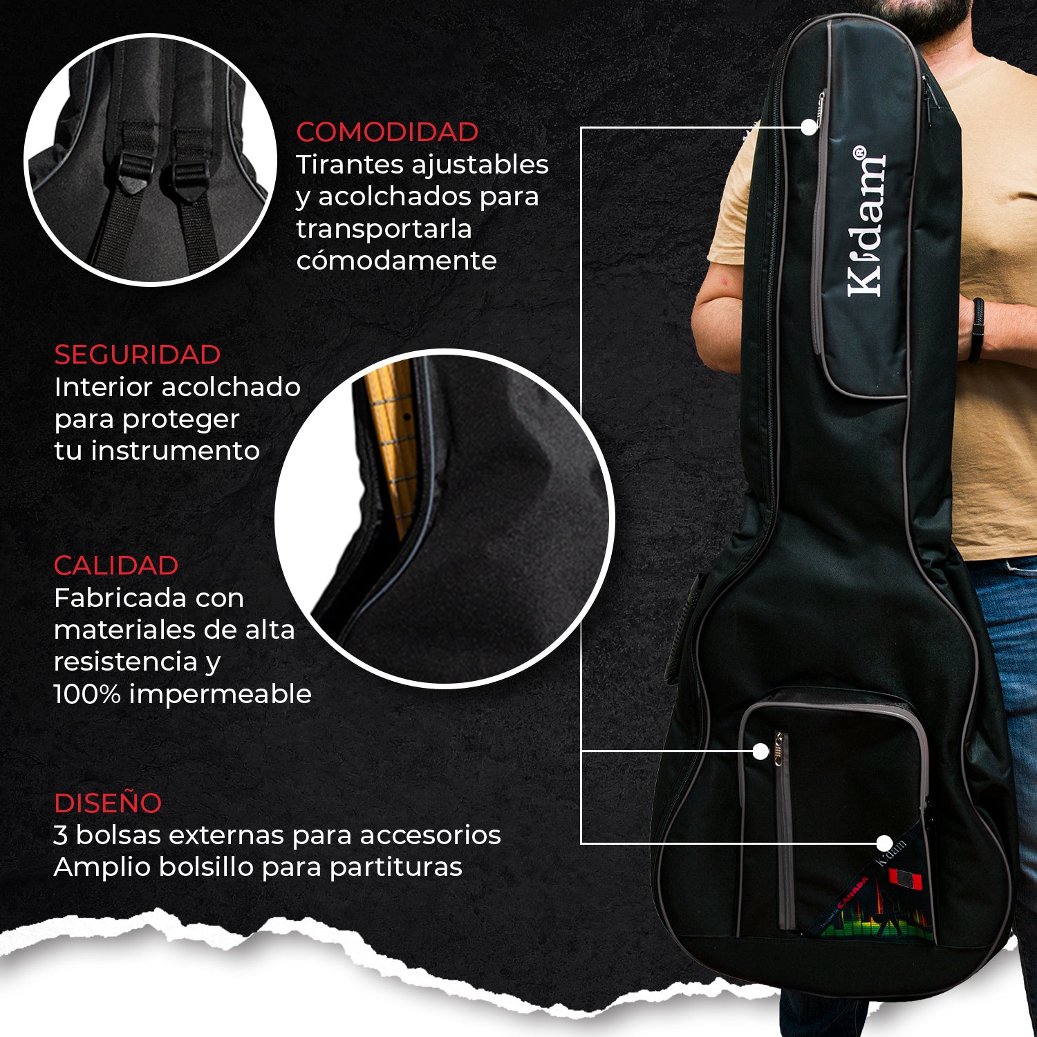 FUNDA BAJO ELECTRICO- BORDES GRISES