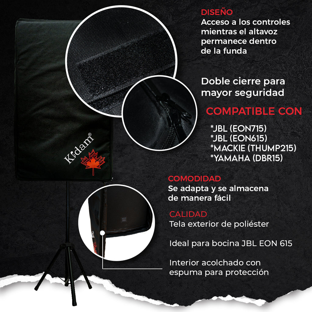 FUNDA PARA BOCINA