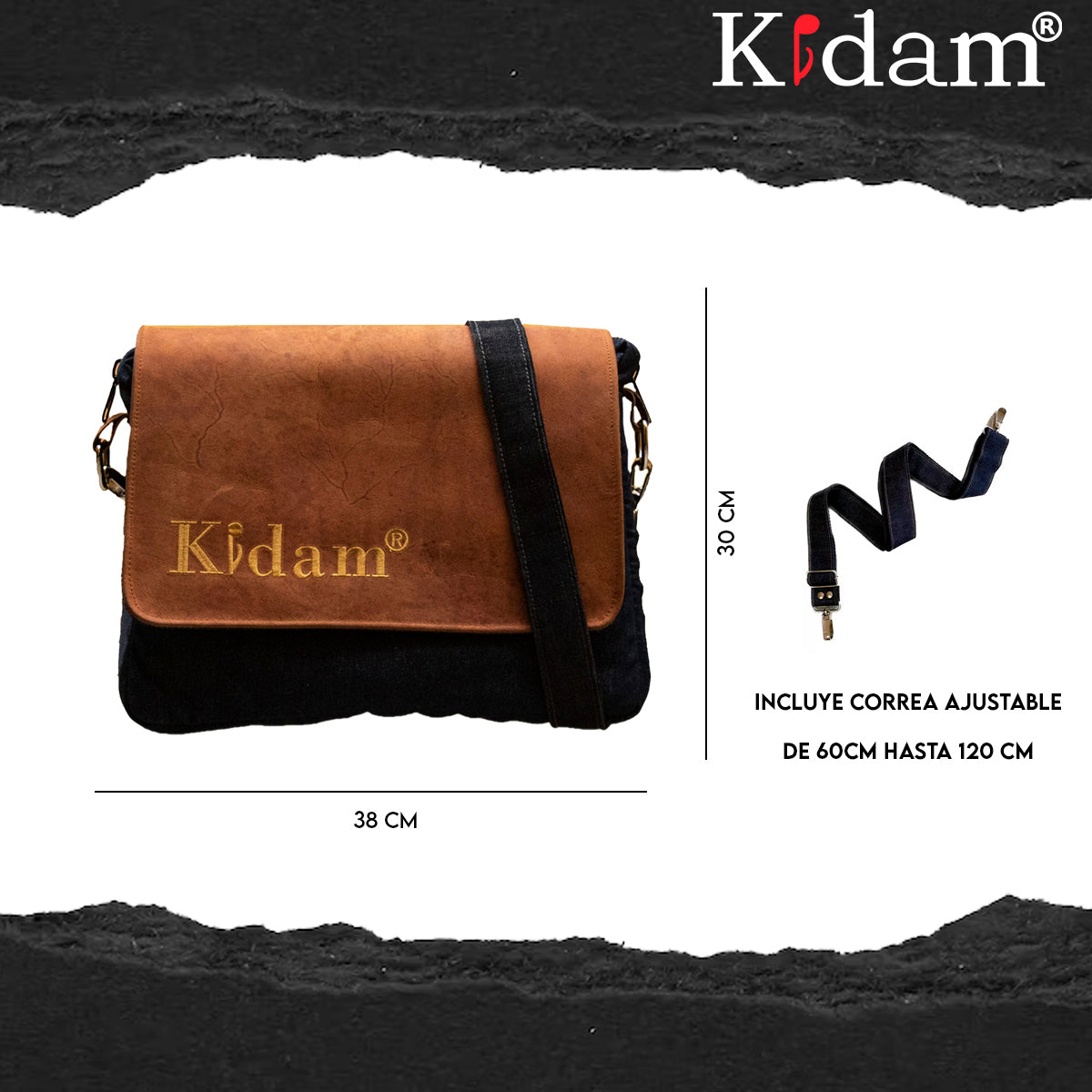 MOCHILA KIDAM - PIEL