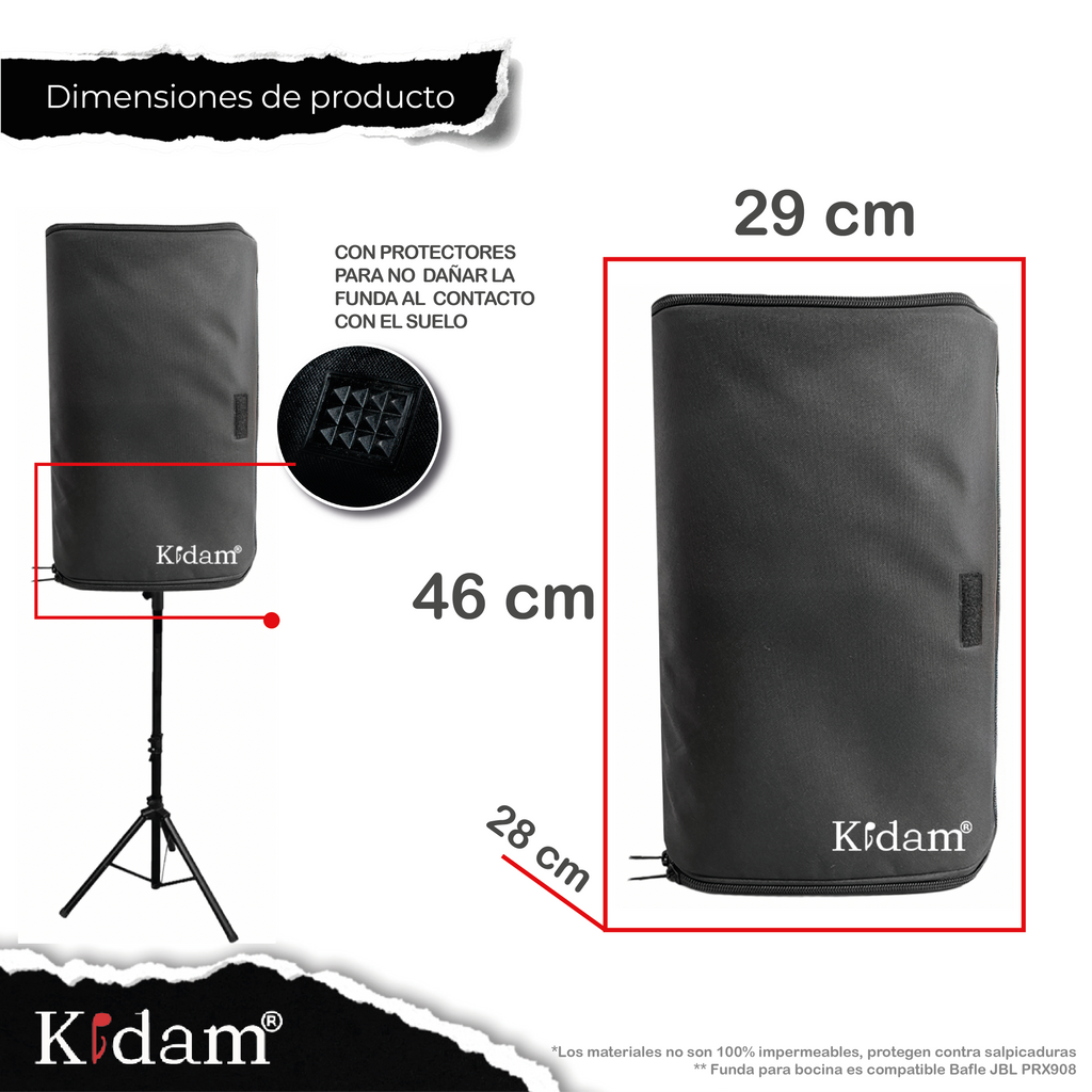 FUNDA PARA BOCINA JBL PRX908