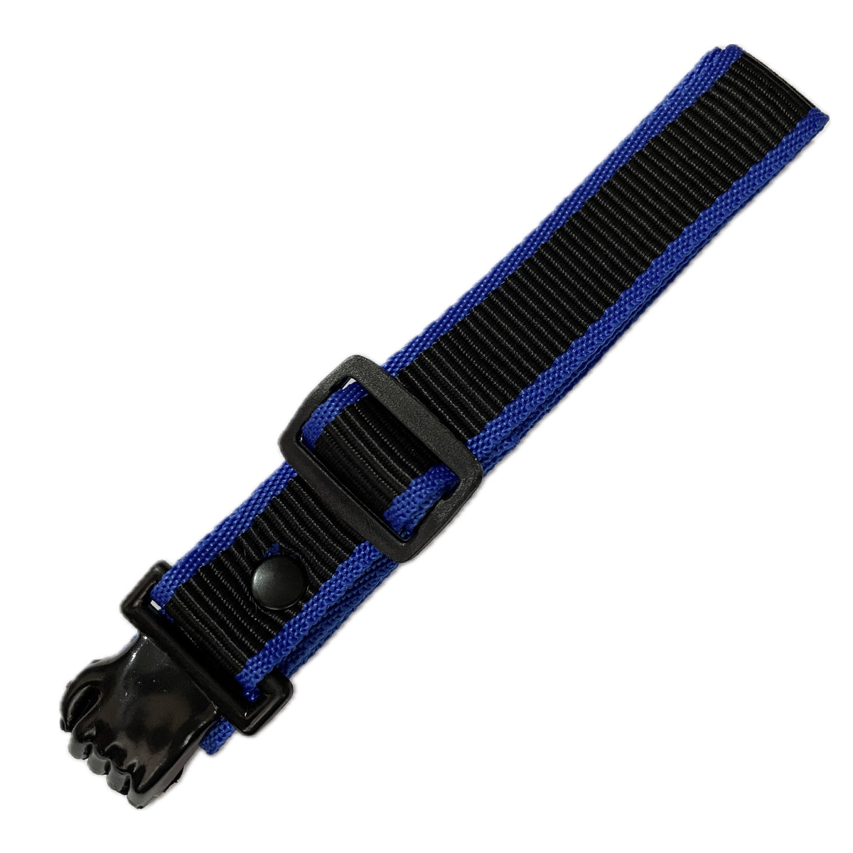 STRAP GUITARRA/BAJO - MANITA NEGRO CON AZUL