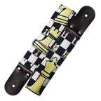 STRAP GUITARRA/BAJO - DISEÑO IMPRESO - AJEDREZ