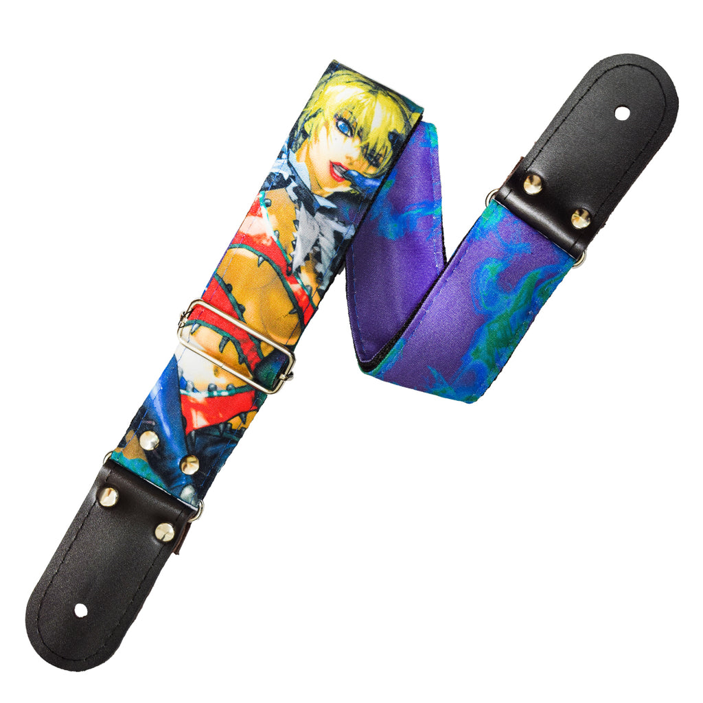 STRAP GUITARRA/BAJO - DISEÑO IMPRESO - ANIME