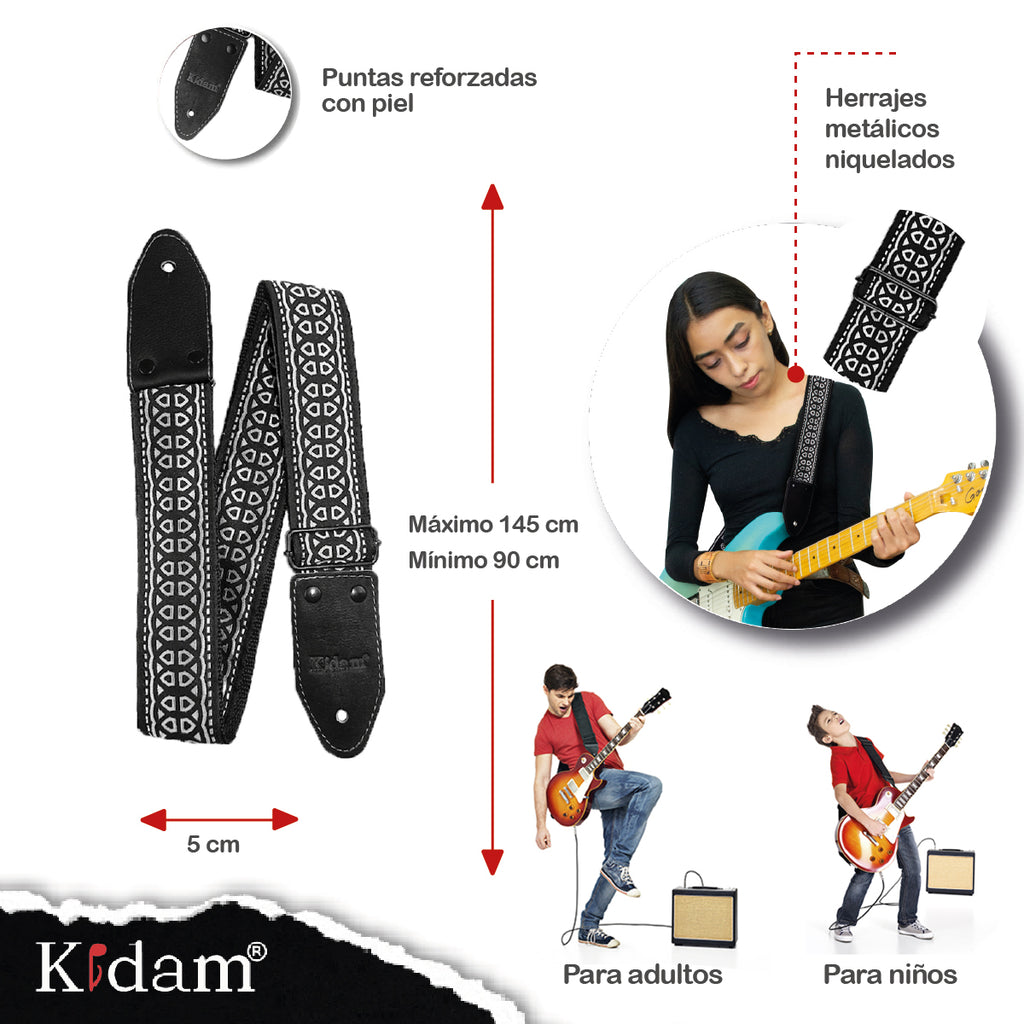 STRAP GUITARRA/BAJO - ARABIA