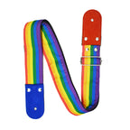 STRAP GUITARRA/BAJO - DISEÑO IMPRESO - STRAP ACOÍRIS LINEAL