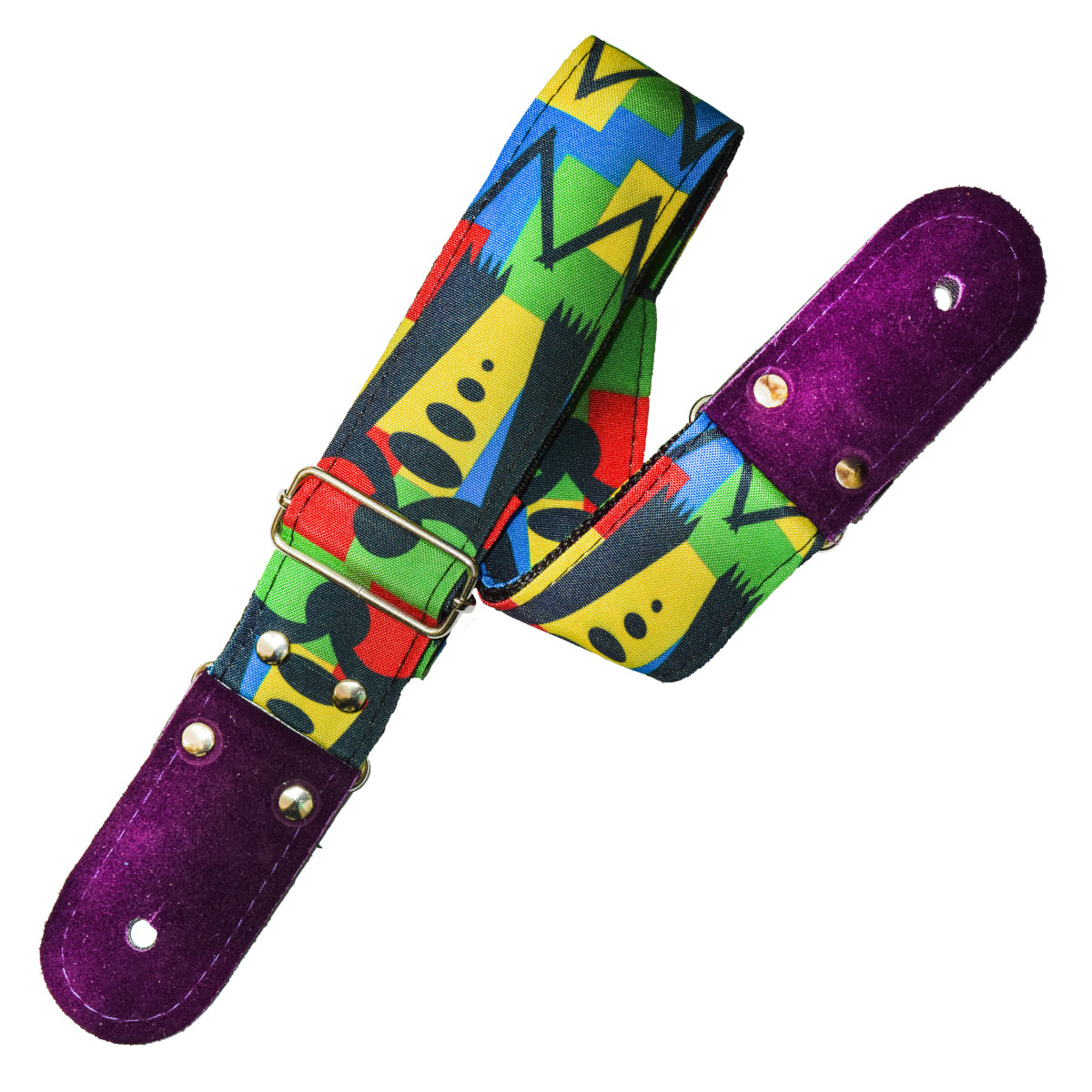 STRAP GUITARRA/BAJO - DISEÑO IMPRESO - ARTE MODERNO