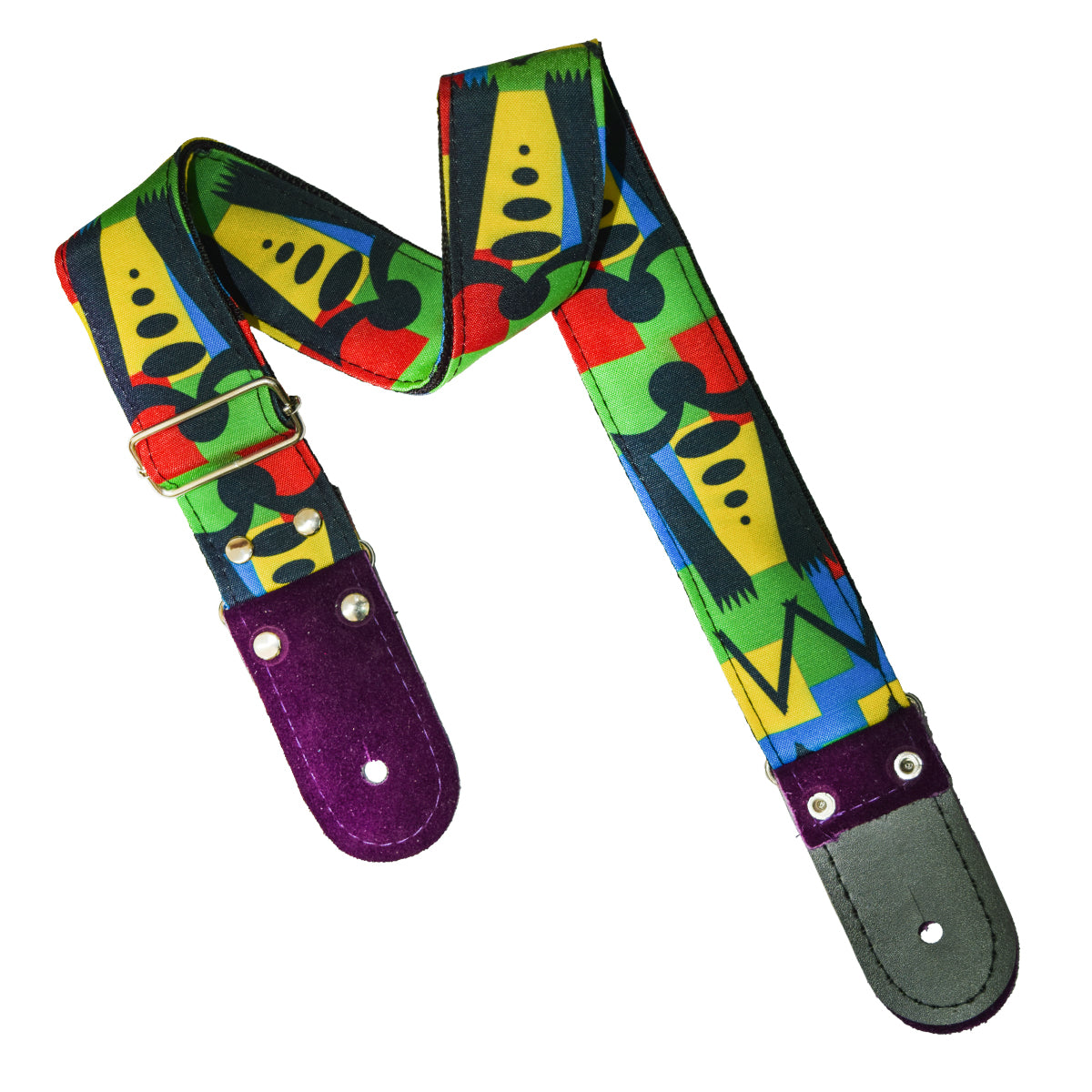 STRAP GUITARRA/BAJO - DISEÑO IMPRESO - ARTE MODERNO