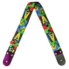 STRAP GUITARRA/BAJO - DISEÑO IMPRESO - ARTE MODERNO